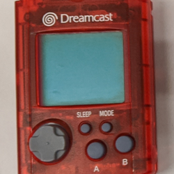 Fotografija eksponata Dreamcast visual memory unit